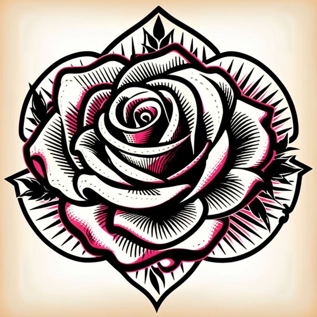 Vintage rose tattoo idea shoulder, liz venom by LizVenom on DeviantArt