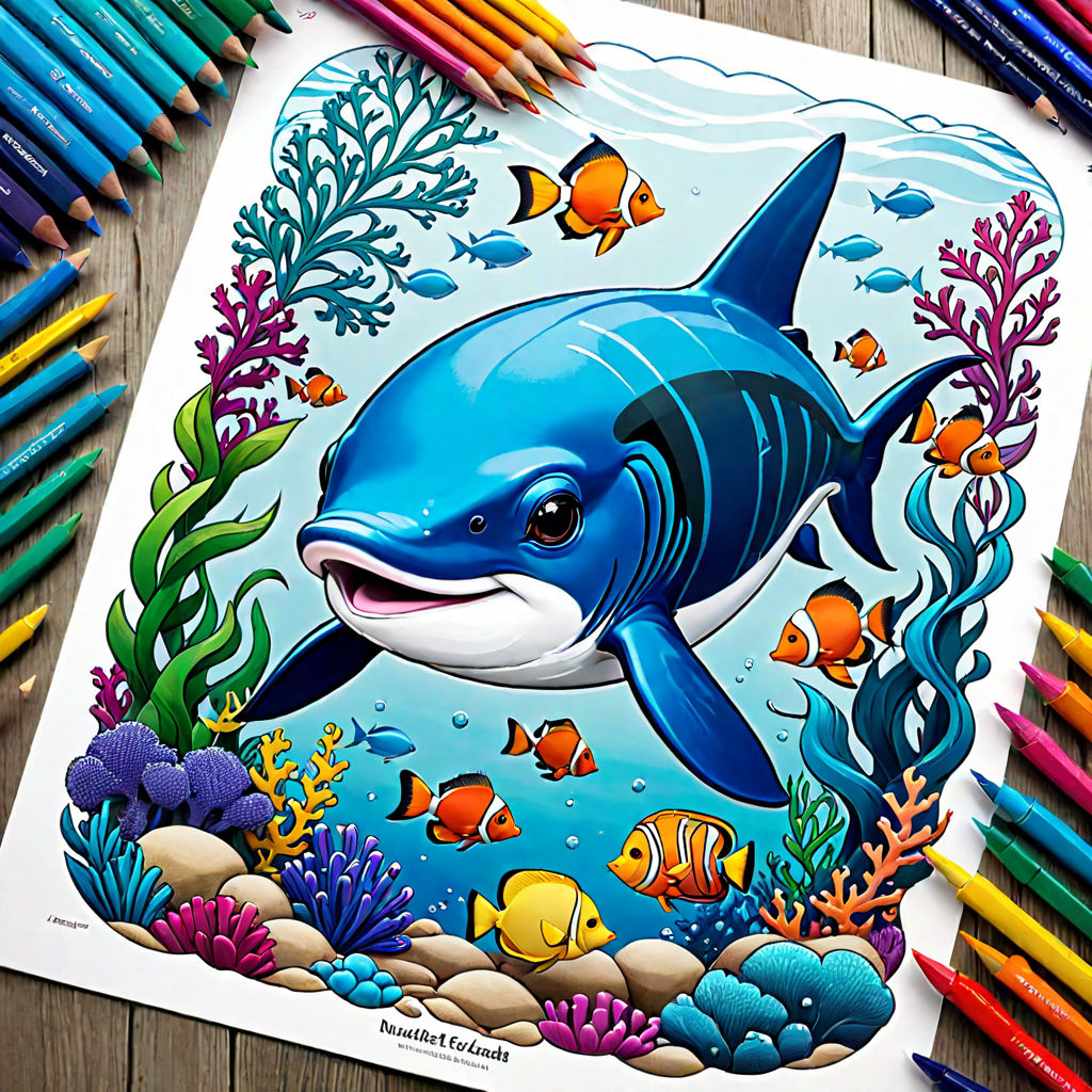 How to Draw a Coral Reef - Easy Drawing Tutorial For Kids