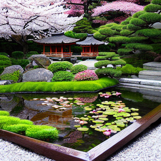 Japanese garden - Zen decoration for meditation – Arte & Sintonia