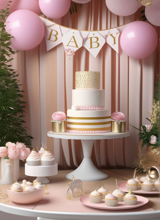 Cake tag: crib - CakesDecor