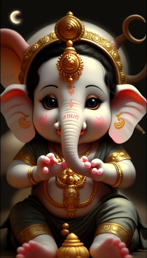 Buy Handcrafted Resine Little Ganesh Sculpture Online at Best Prices in  India - JioMart.
