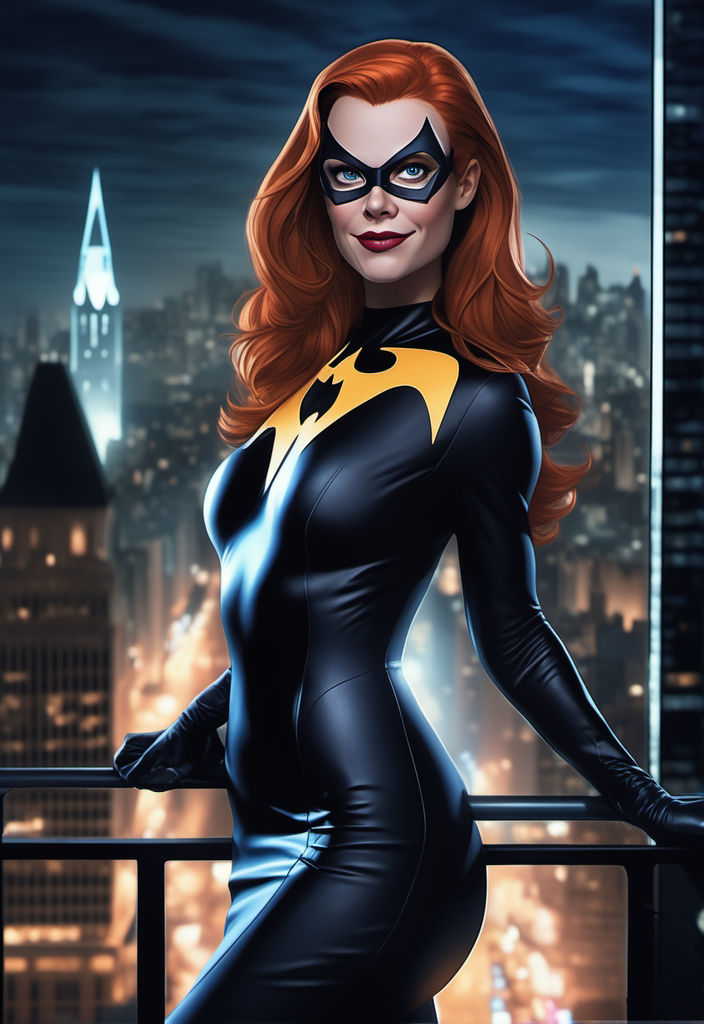 Stunning Batgirl Cosplay: Barbara Gordon shines in this captivating costume