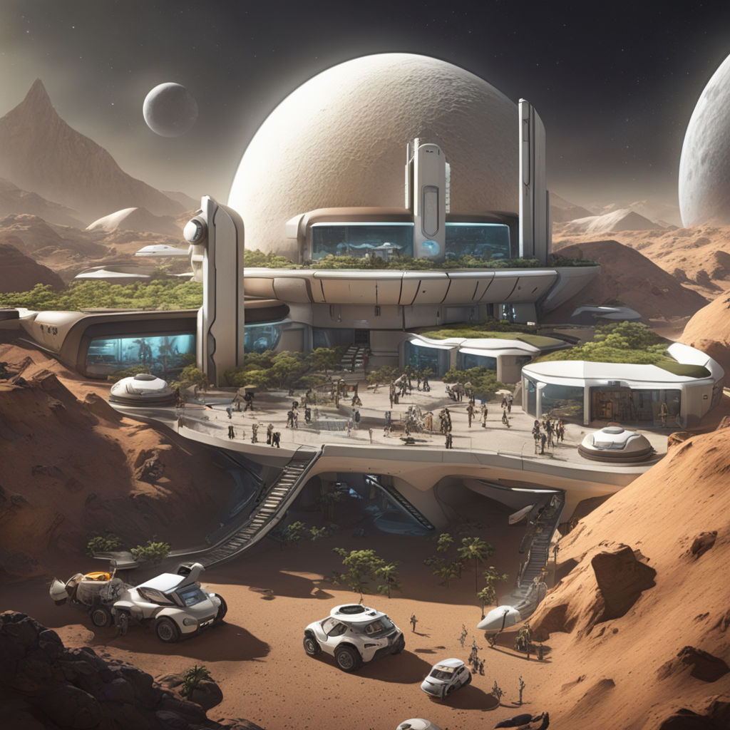 future mars colony