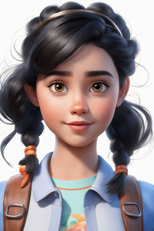 Her Royal Highness Princess Vanellope von Schweetz, of the Pixar von  Schweetz'. : r/aiArt