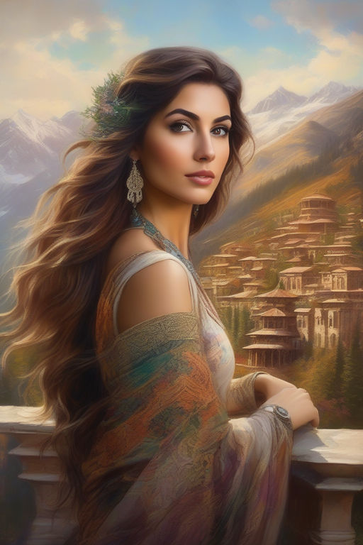 Perfect photograph, Masterpiece, realistic photo, Indian busty lady, furry  bra - SeaArt AI