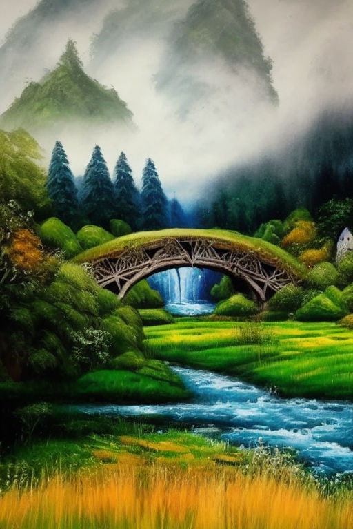 paintings of nature scenery