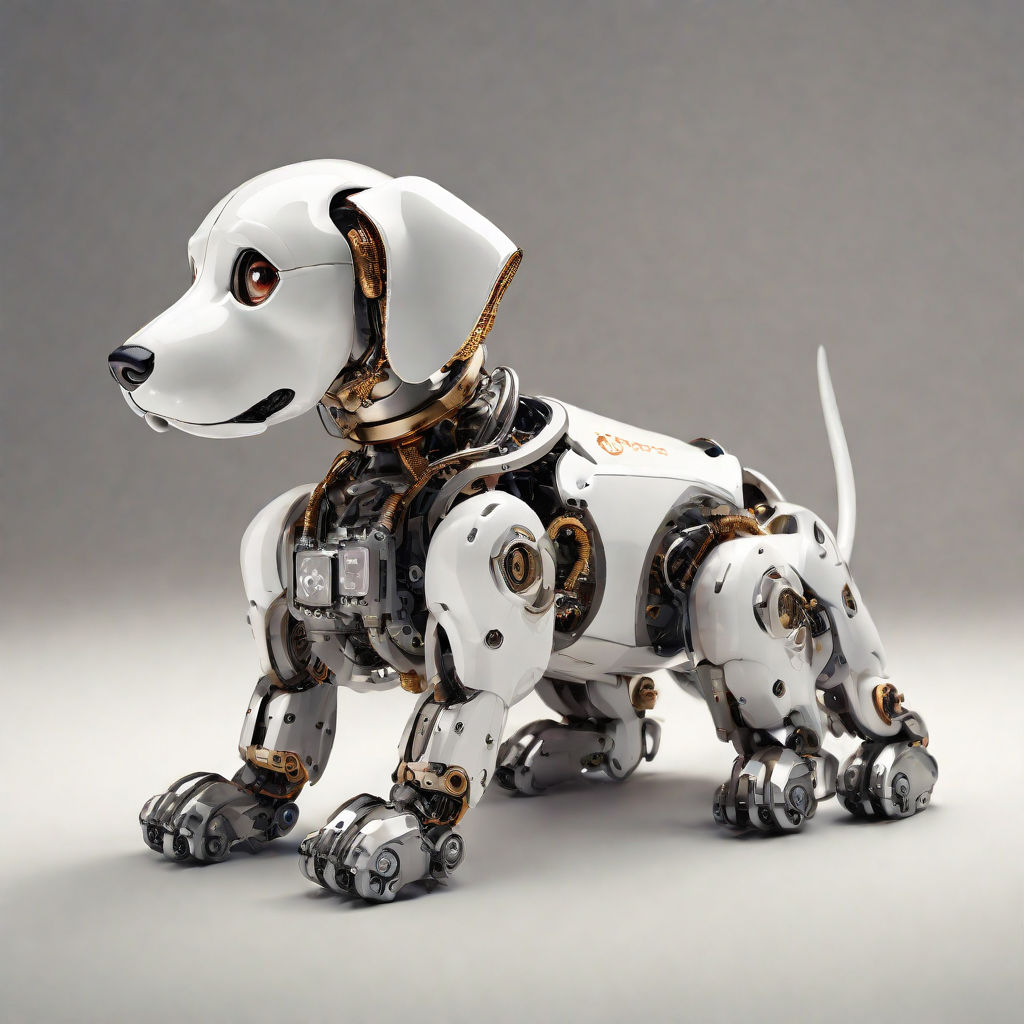 Show me hot sale a robot dog