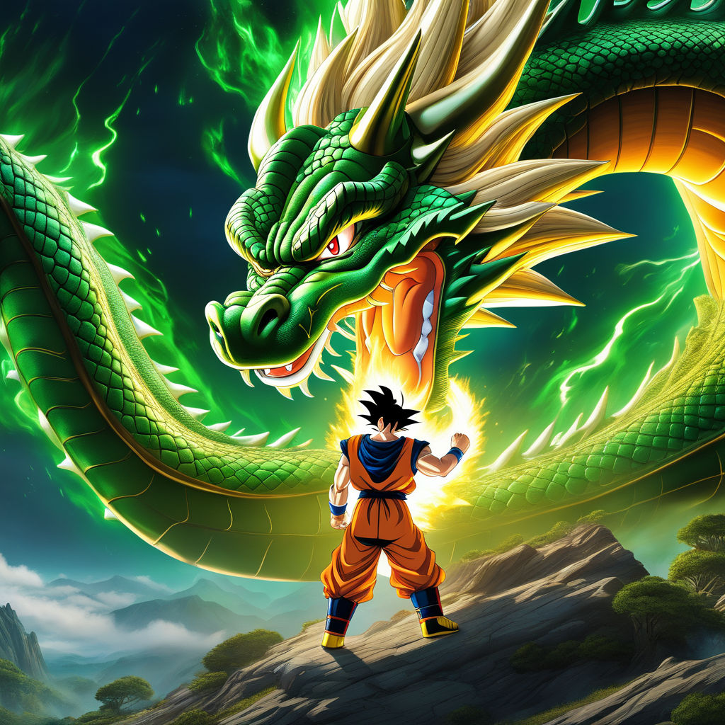 Goku & Shenron - Dragon Ball (Wallpaper Engine) 