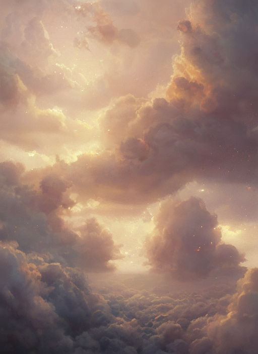 ArtStation - Cotton clouds lights