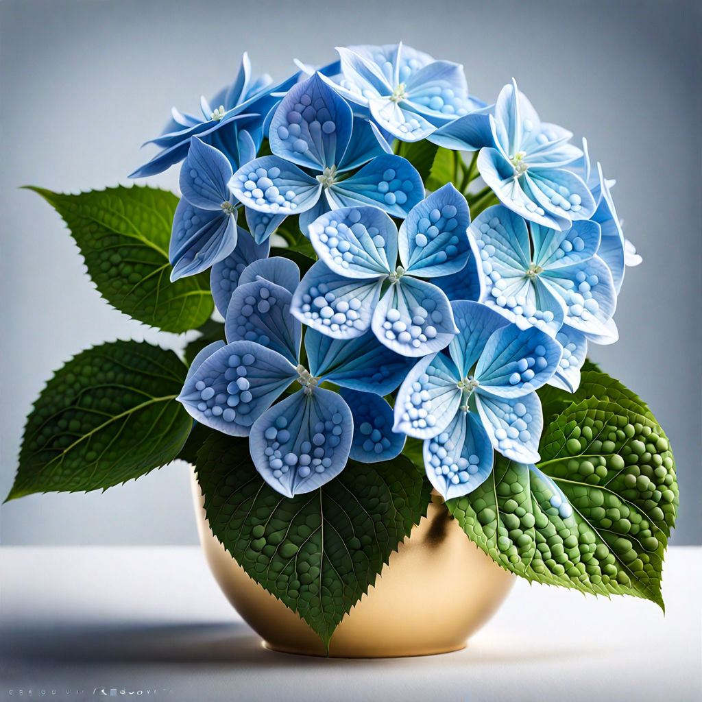 Hydrangeas of various color - Playground