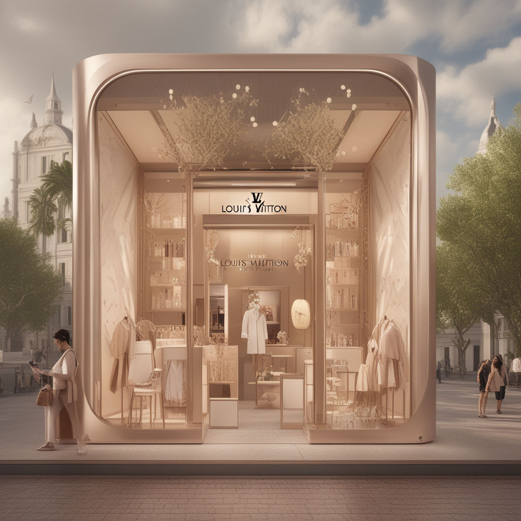 ArtStation - LOUIS VUITTON - STOREFRONT