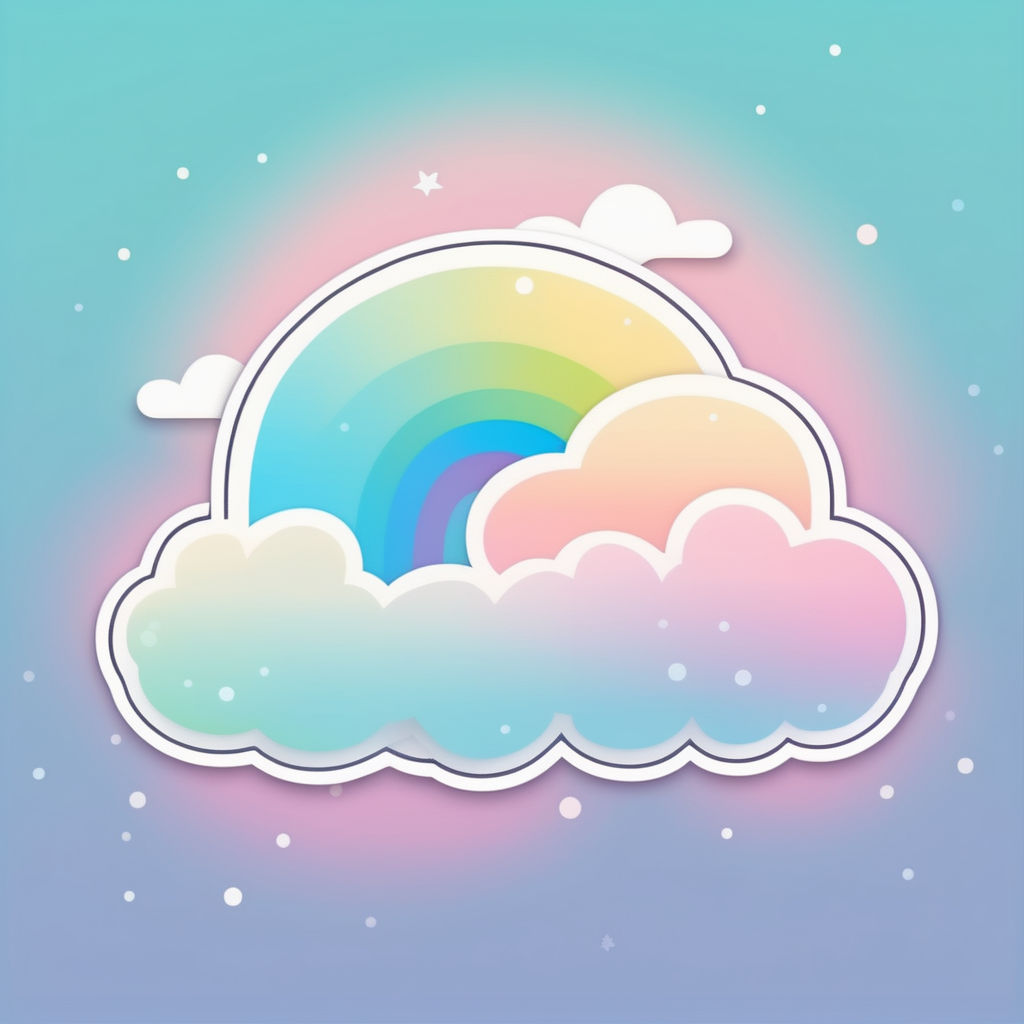 Clouds, Dreamlike, Aestetic, Dreamcore, Pastel colors,, Stable Diffusion