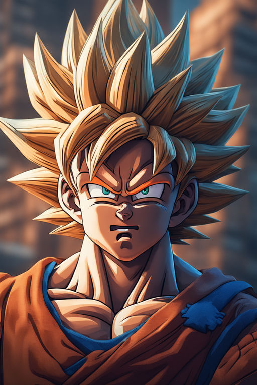 ArtStation - Goku Instinto Superior