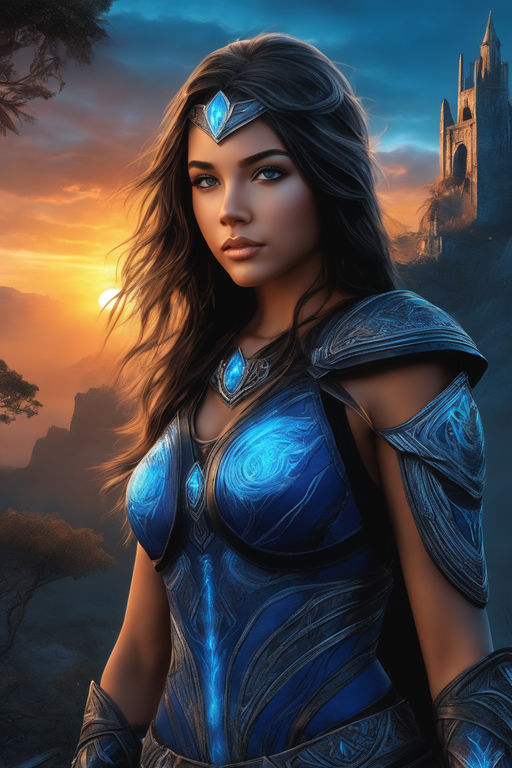 fantasy warrior princess art