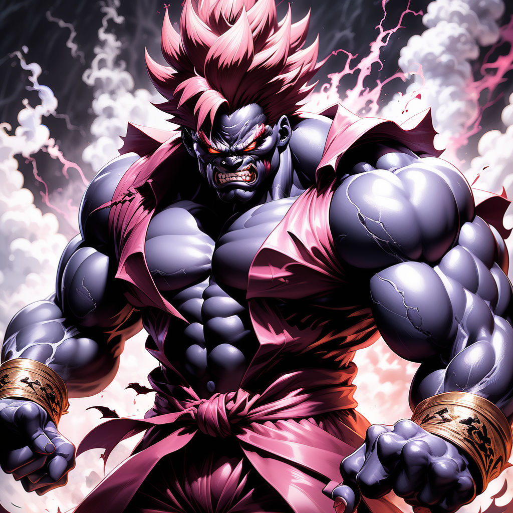 Evil Akuma from Street Fighter 2 - Playground