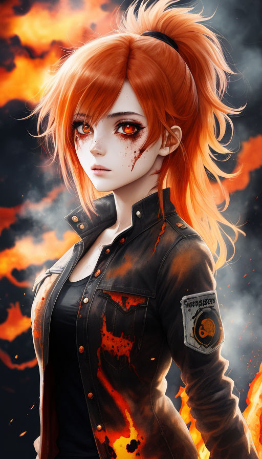Fire Anime Wallpapers  Wallpaper Cave
