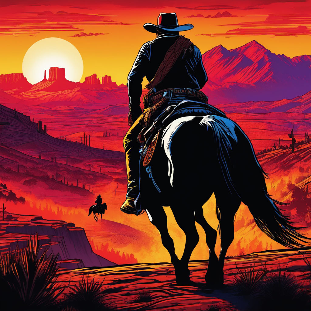 spaghetti western wallpaper