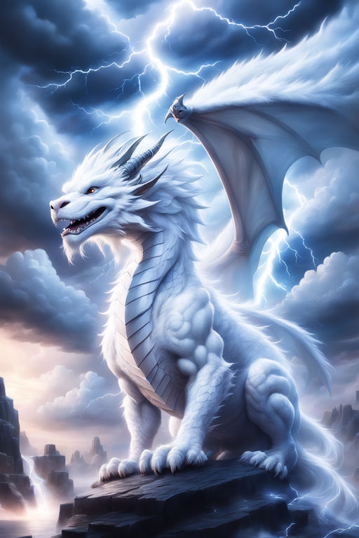 Lightning Dragon - Dragon - Free Transparent PNG Clipart Images Download