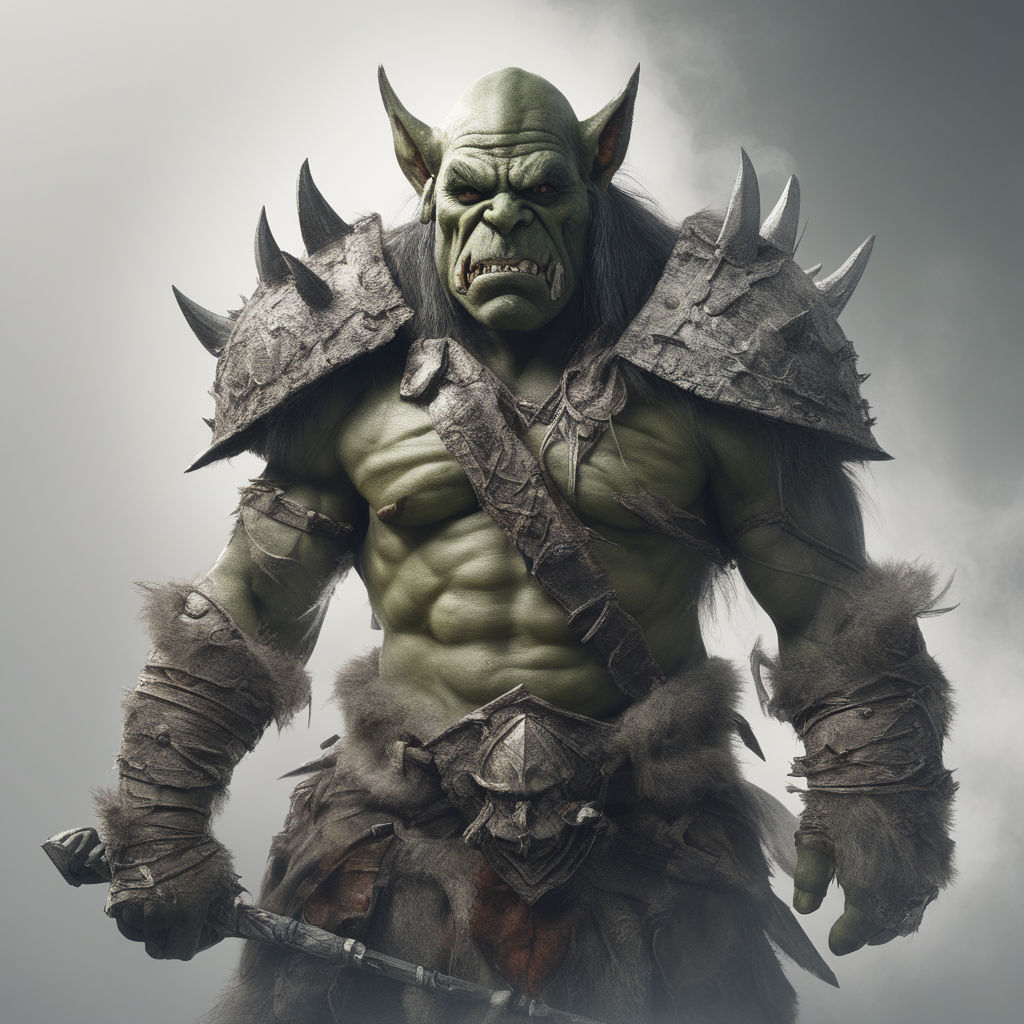 orc warrior concept art