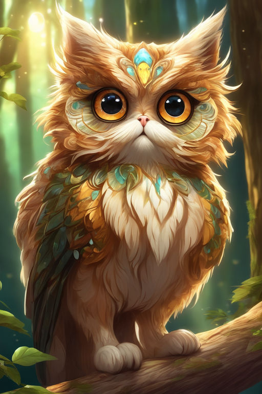 cute owl face