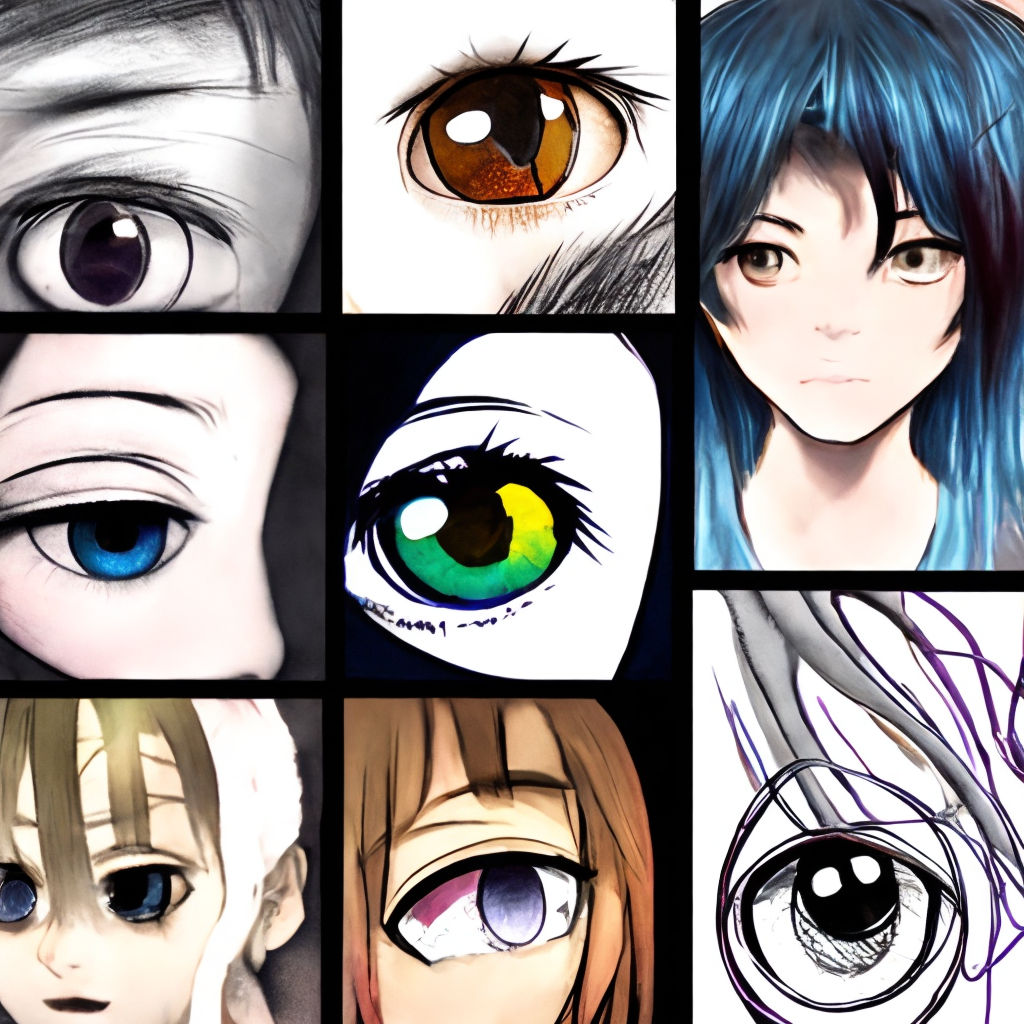 How I draw semirealistic anime eyes using color pencil  YouTube