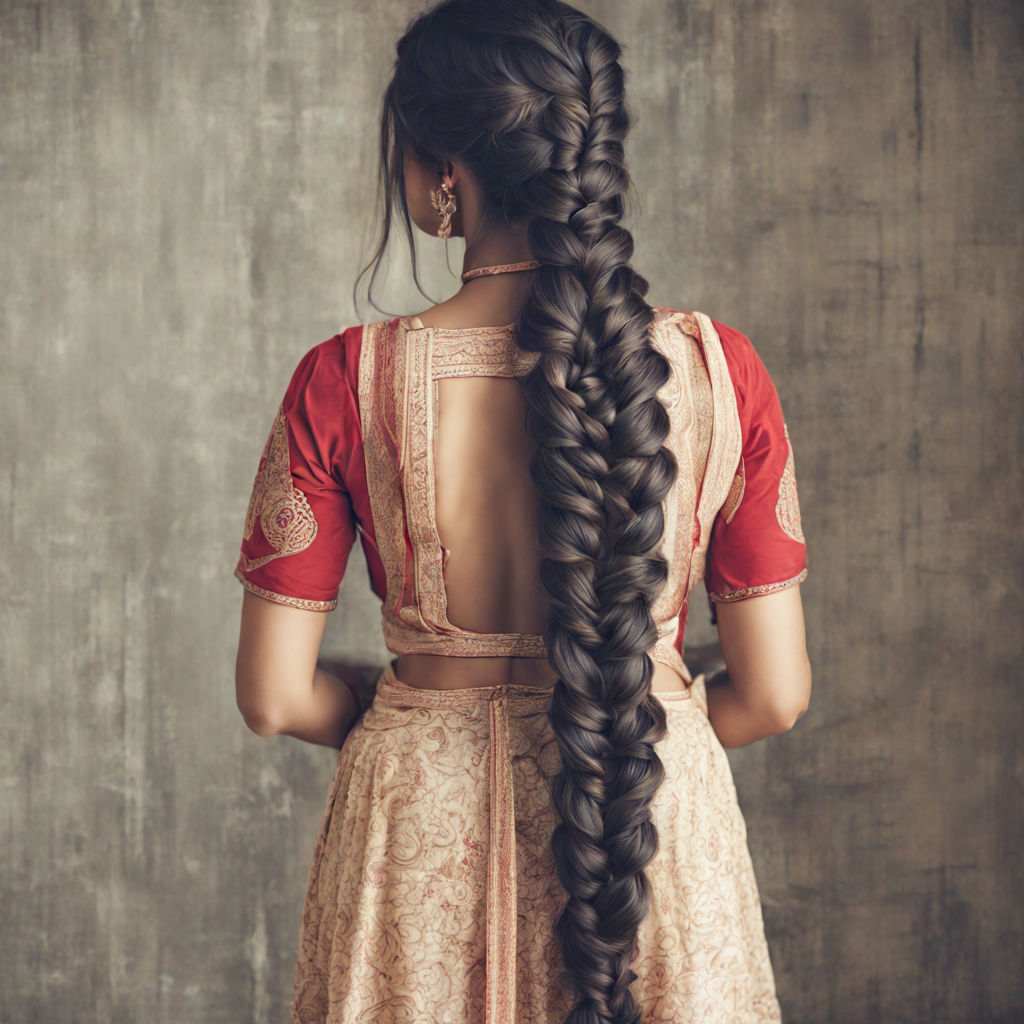 Elegant Traditional Hairstyle