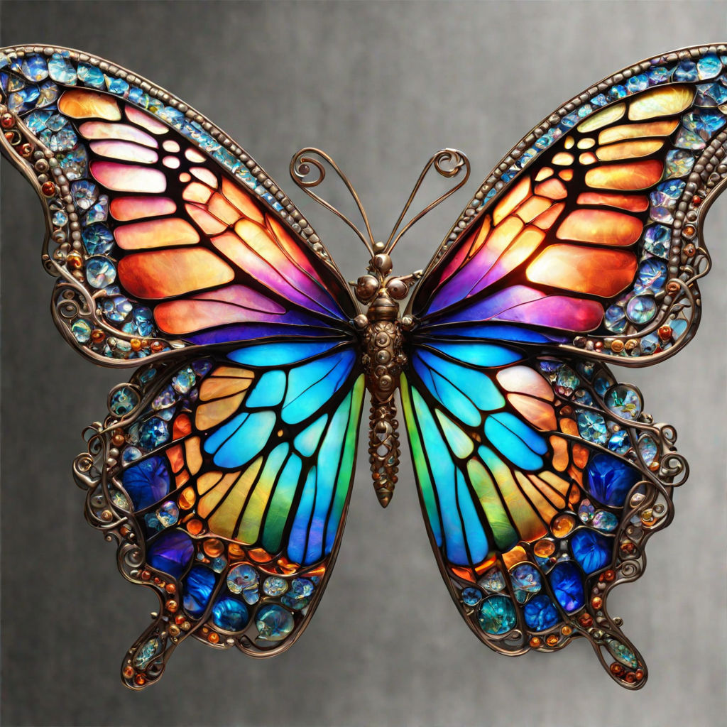 beautiful butterfly wings