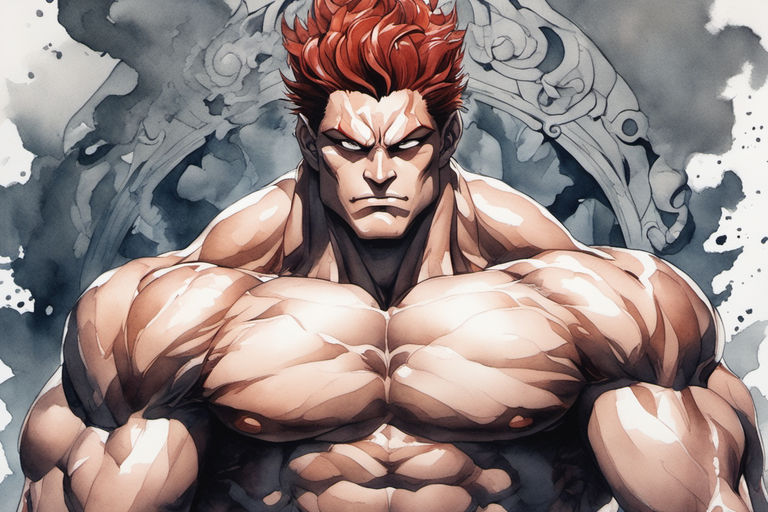 ArtStation - Baki hanma in his prime