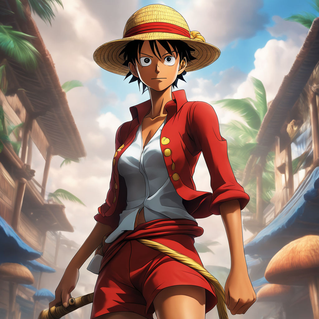 straw hat luffy