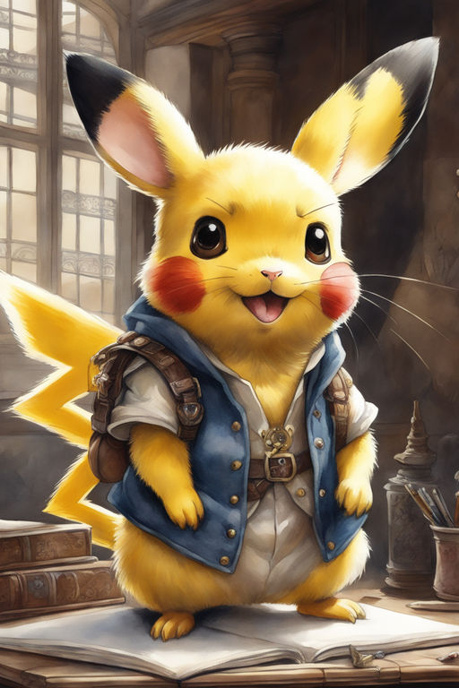 ArtStation - Pikachu Libre