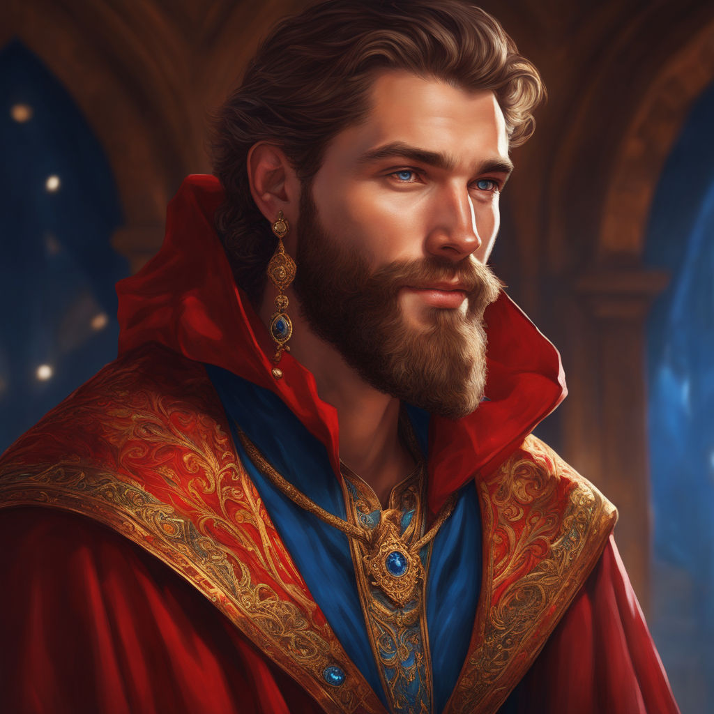 human wizard portrait