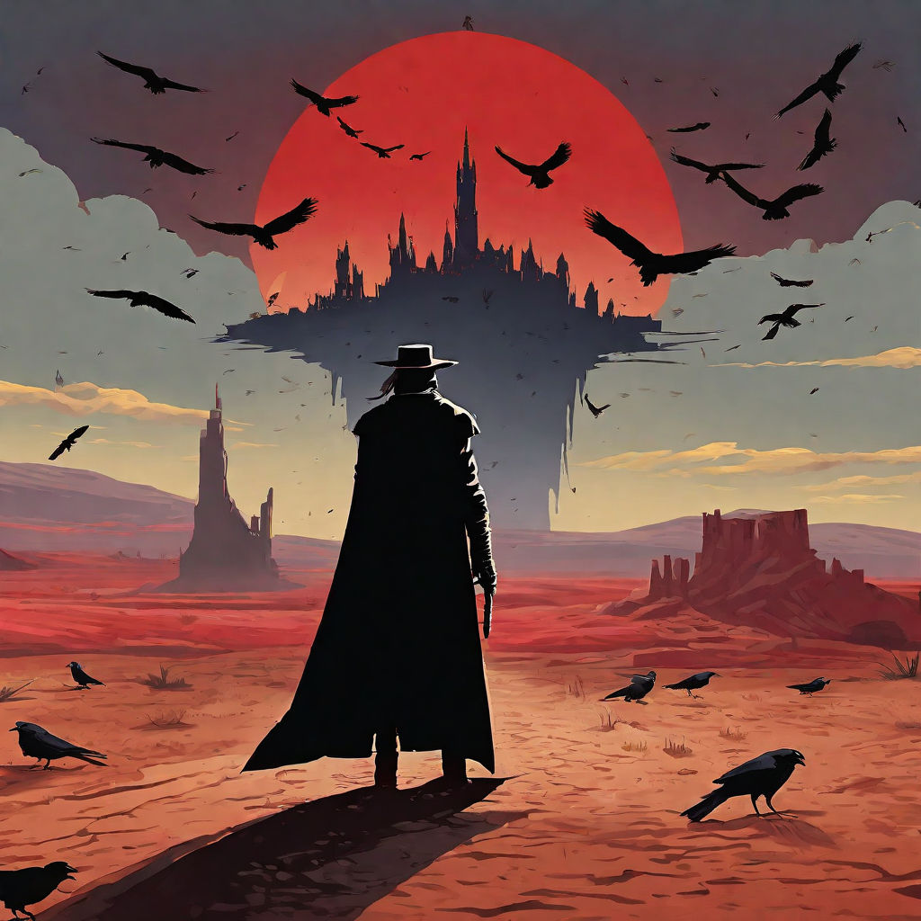 Midjourney prompt: the world of Vampire Hunter D - PromptHero