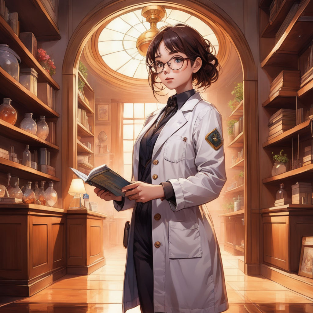 Scientist - Anime Girls Wallpapers and Images - Desktop Nexus Groups