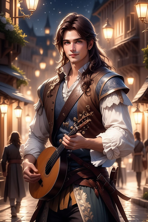 male bard dandd