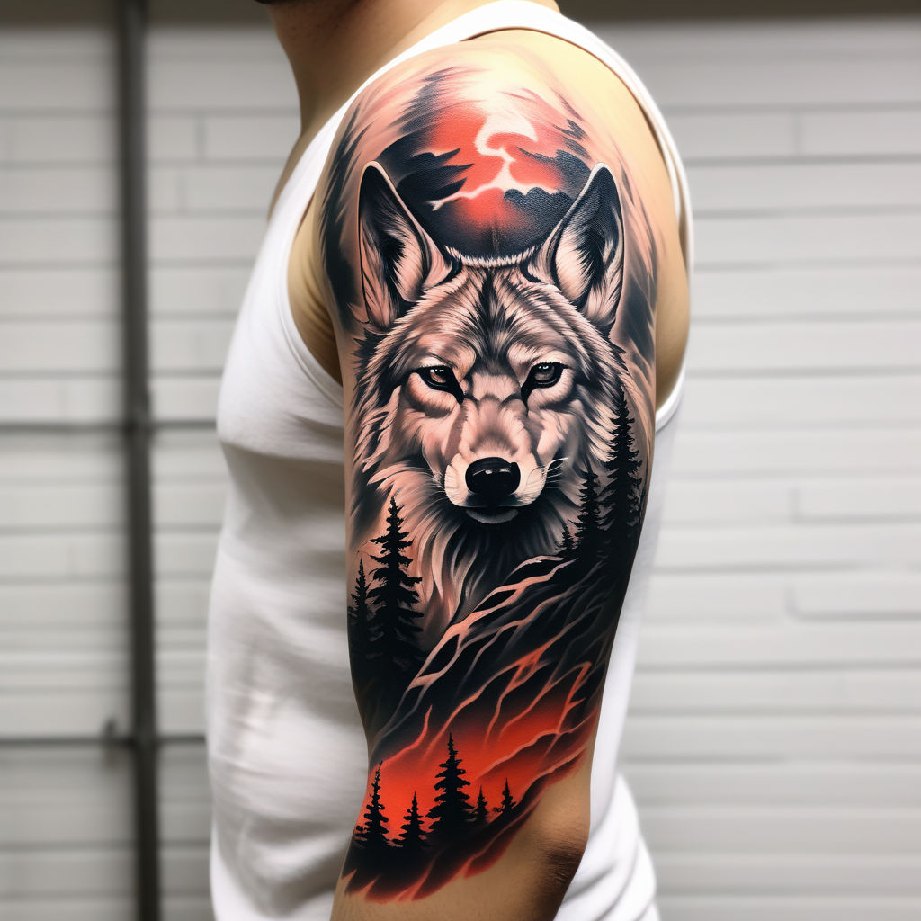 Wolf Tattoos For The Spiritual You | Aliens Tattoo - Blog