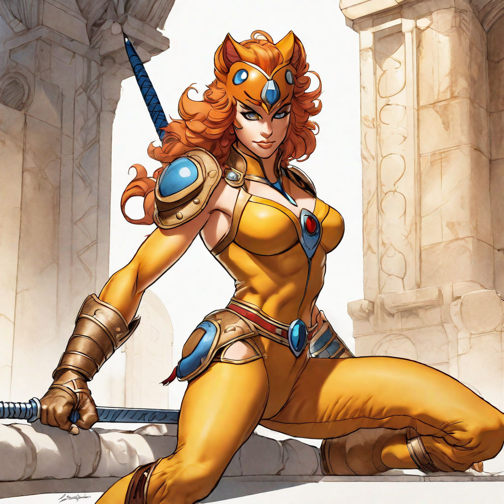 ArtStation - Cheetara - Thundercats