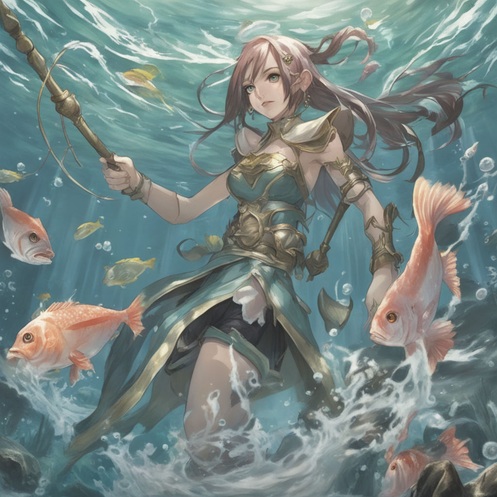 anime mermaid warrior