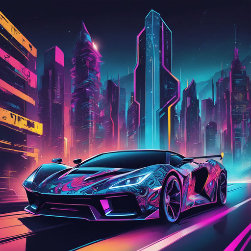 Cyberpunk Wallpaper 4K, McLaren, Supercars, Neon art