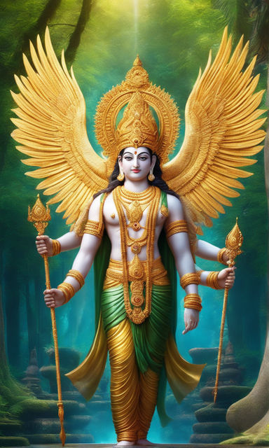 The tale of Garuda & Vishnu - Balicasa Properties