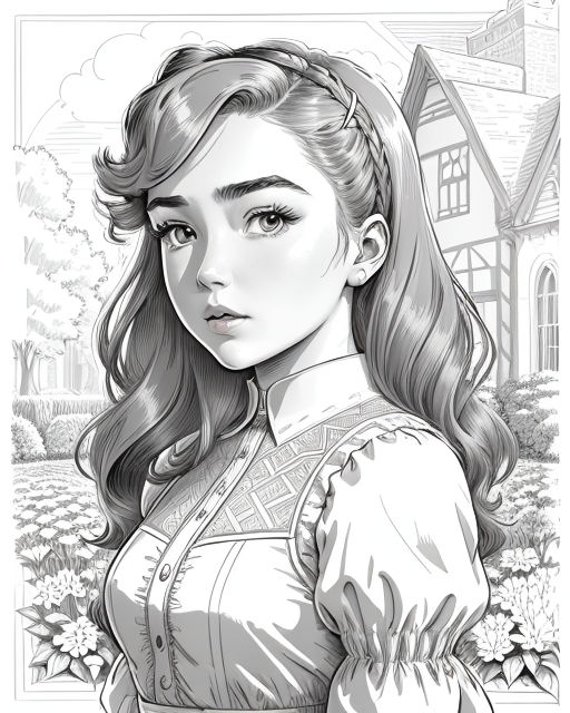 Little Women Coloring Book [Book]