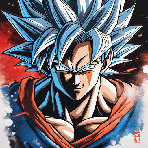 ArtStation - Goku Super Saiyajin Blue (Goku Super Saiyan Blue)