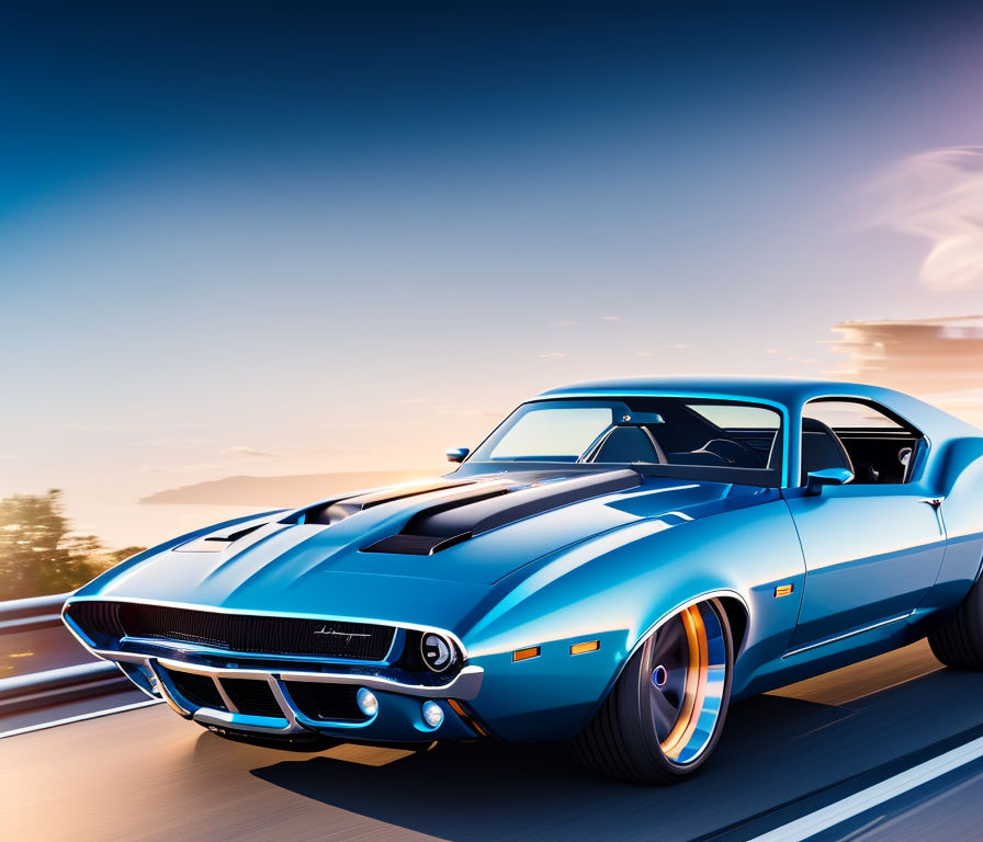 modified muscle cars wallpaper