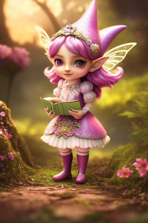 pixie mythical creature cute