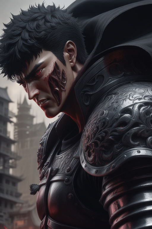 ArtStation - Berserk Guts (1997 anime style)