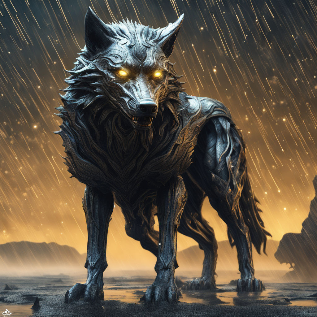 ArtStation - Mutated Wolf Pack - Darkened Skies