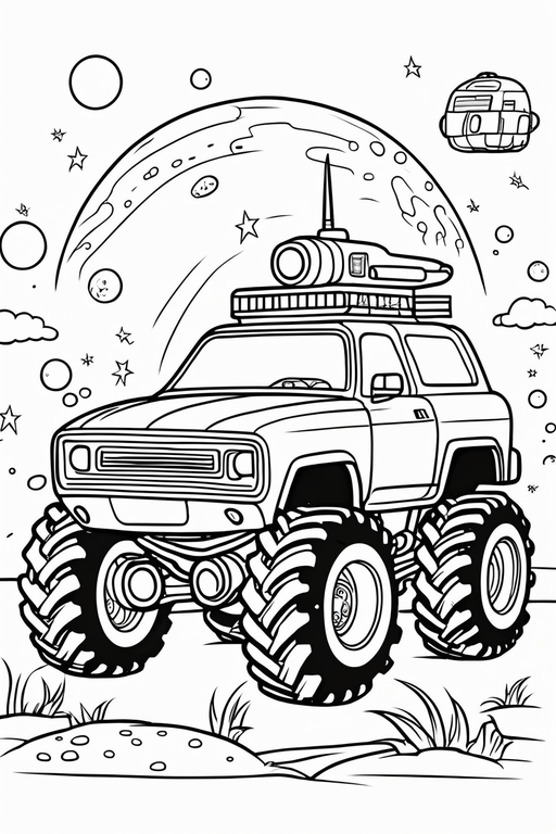 grave digger coloring pages