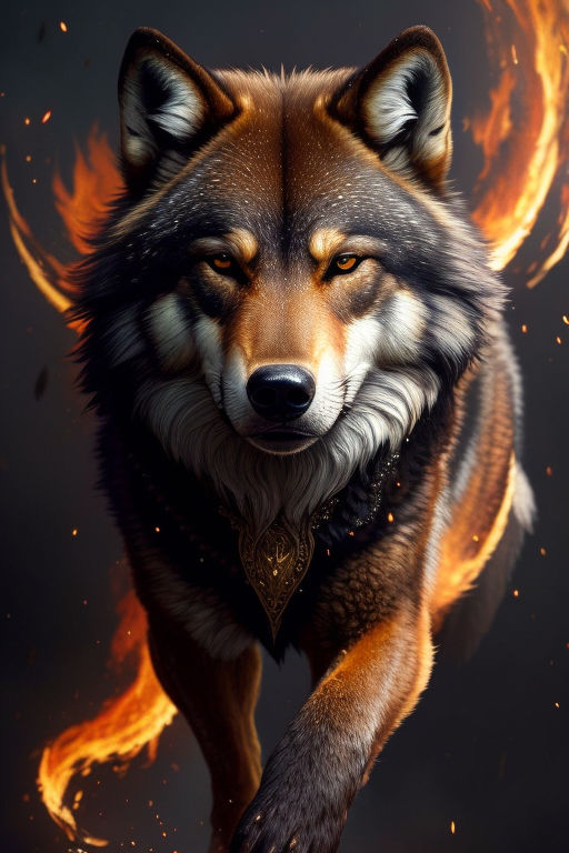 fire wolf