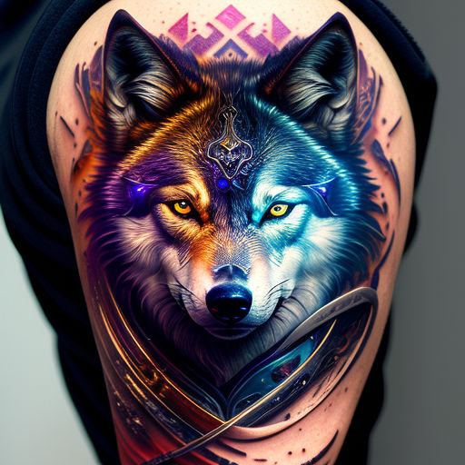 50 Of The Most Beautiful Wolf Tattoo Designs The Internet Has Ever Seen -  KickAss Things | Wolf tattoo design, Small wolf tattoo, Wolf and moon tattoo