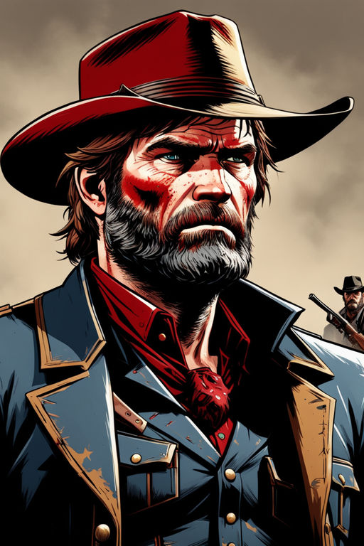 Arthur Morgan - Red Dead Redemption - Fan Art - Stradu Studios