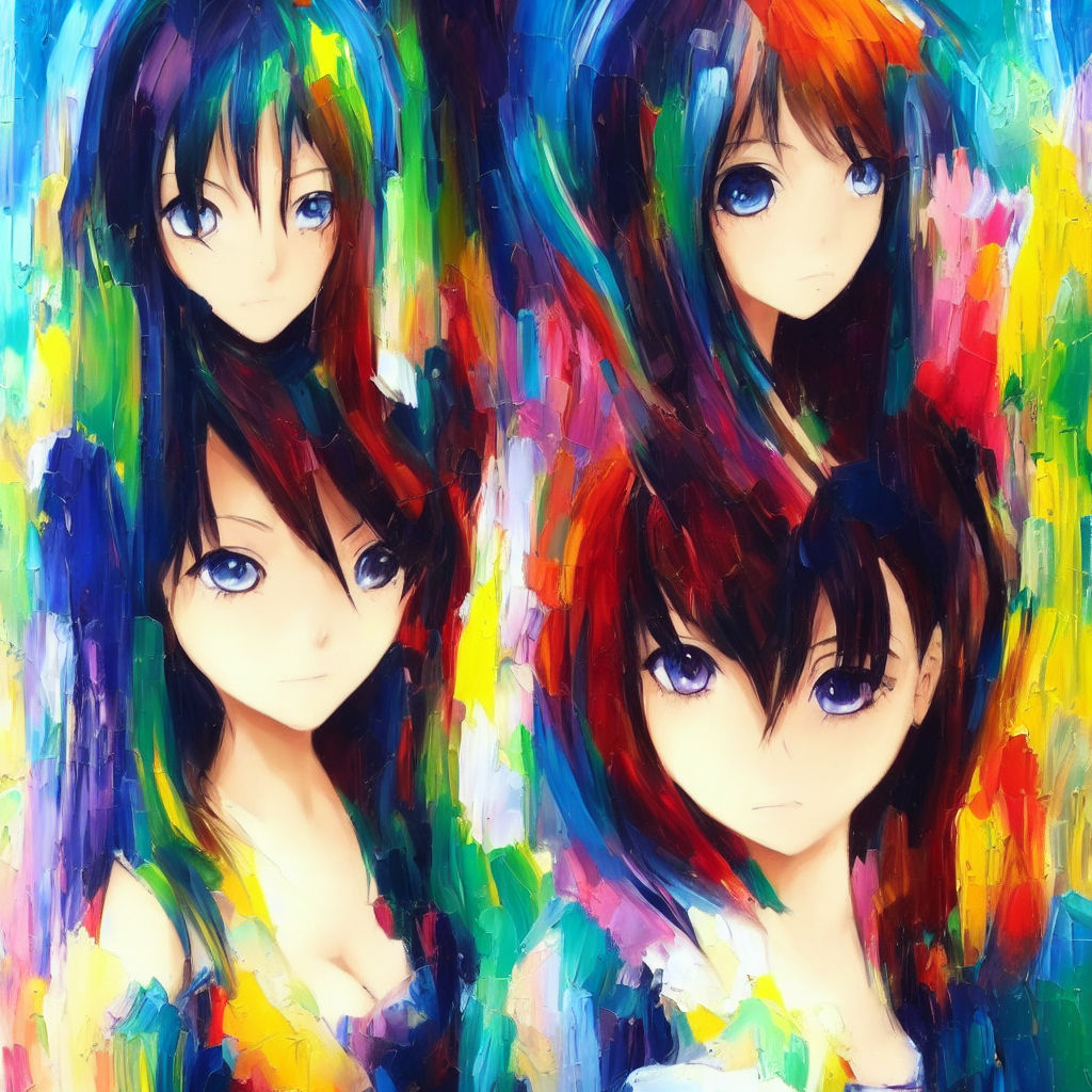 No44  Anime Oil Painting  Soft Girl EGirl Otaku Aesthetic Poster for  Sale by Aronskoog  Redbubble